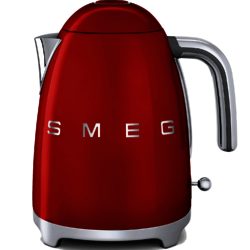 Smeg KLF01RDUK 50s Style Kettle in Red